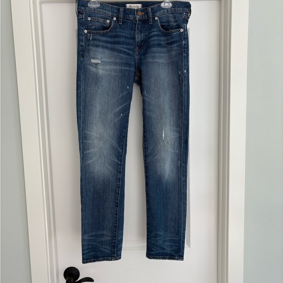 Madewell Distressed Slim Boy Jean Size 27 - Picture 2 of 7